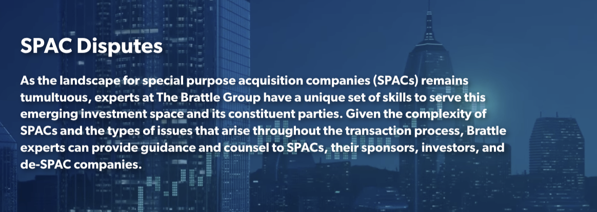 SPAC Disputes